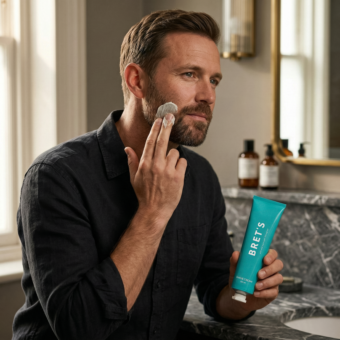 Bret’s Premium Shave Cream – 100ml