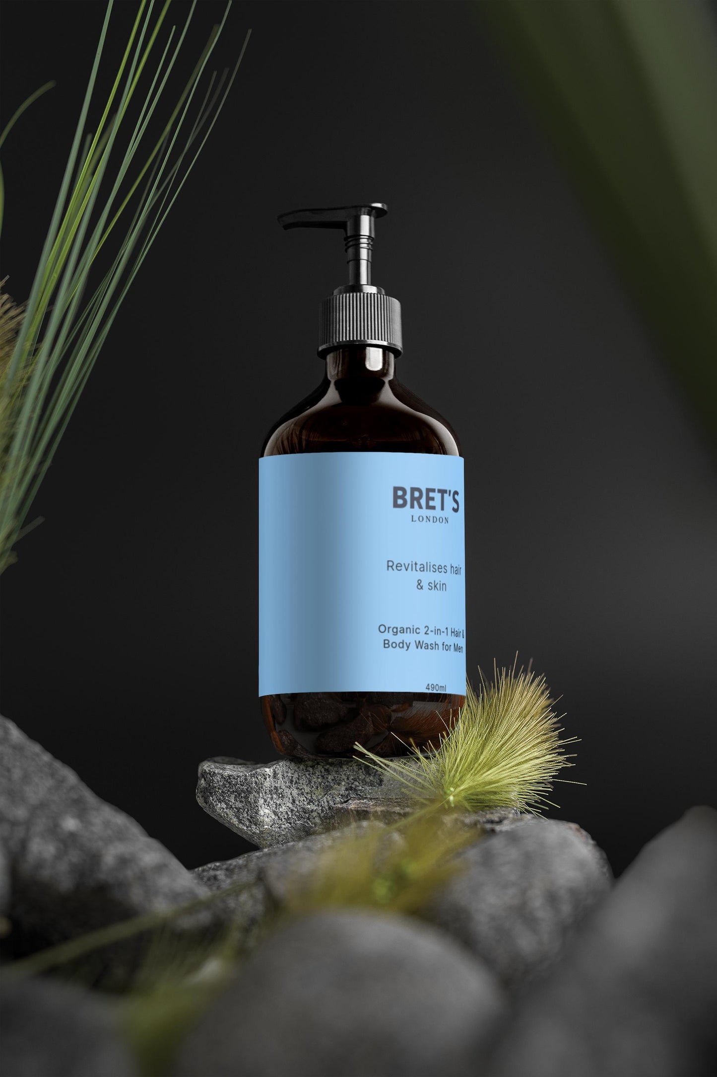 Organic 2-in-1 Hair & Body Wash for men
