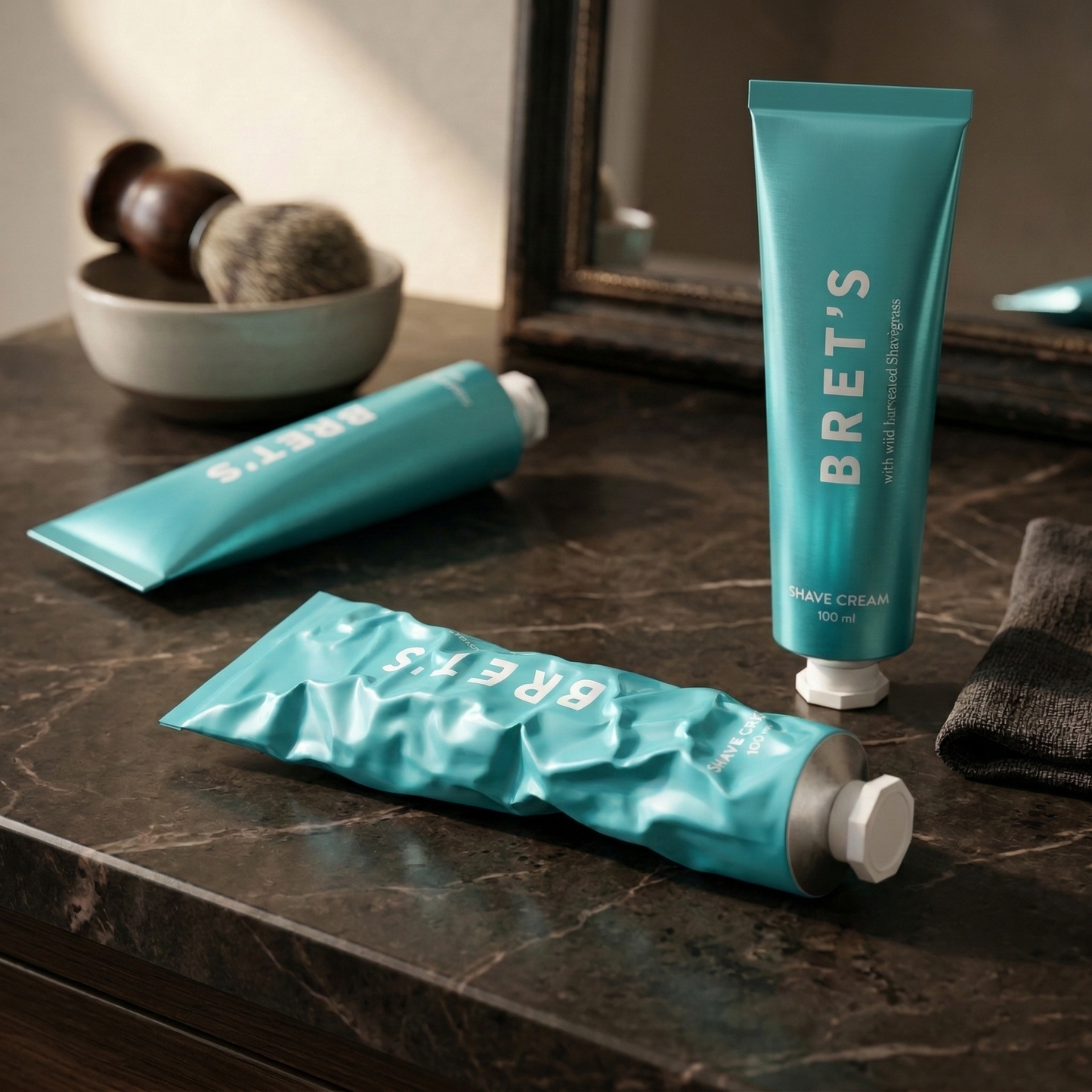 Bret’s Premium Natural Shave Cream - 100ml